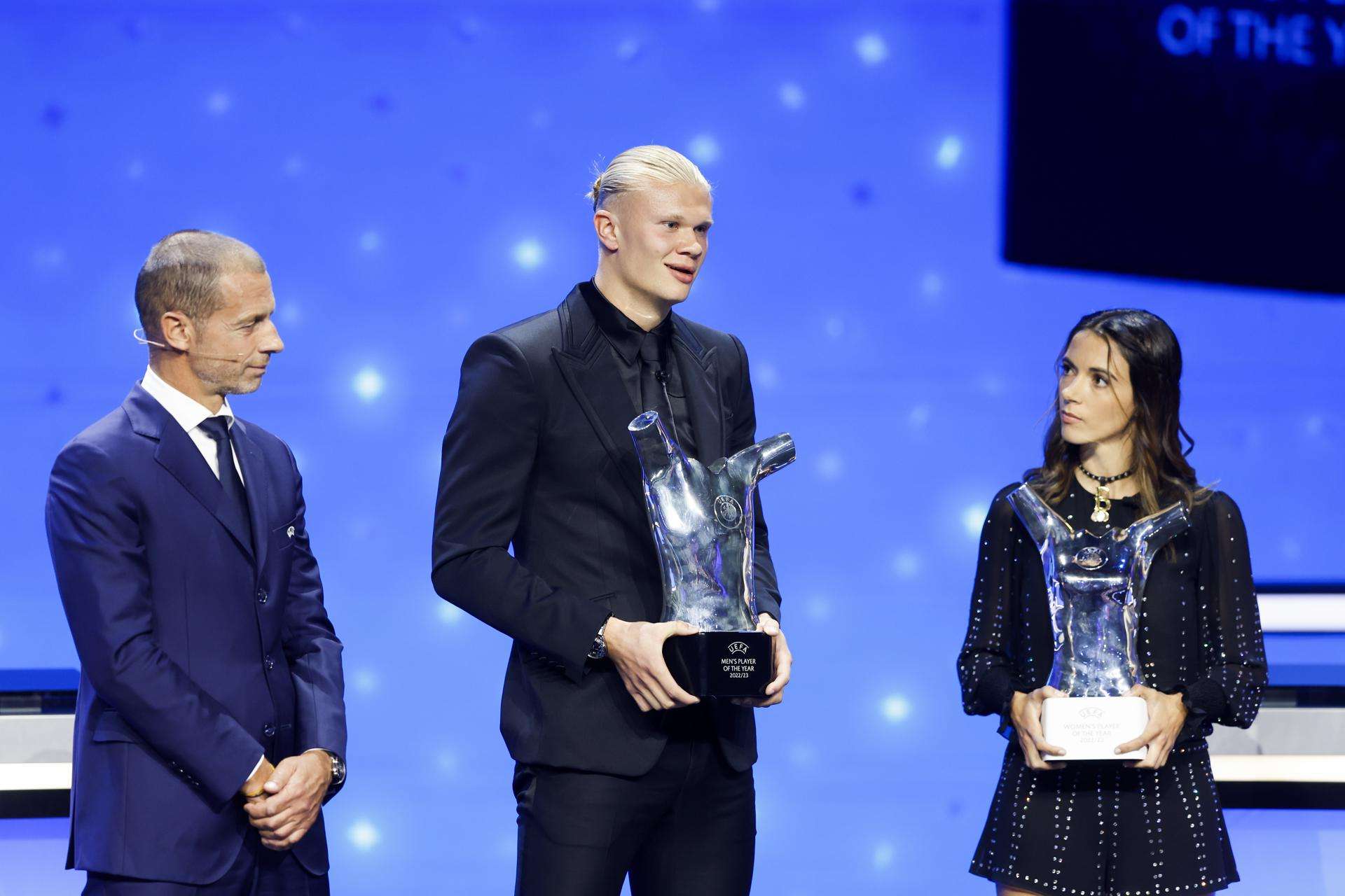 Erling Haaland, mejor jugador del año de la UEFA