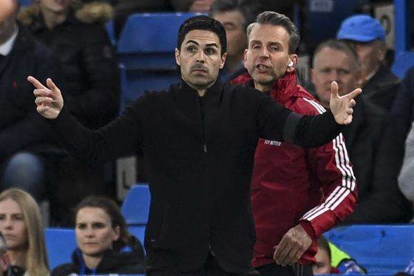 El español Mikel Arteta, técnico del Arsenal