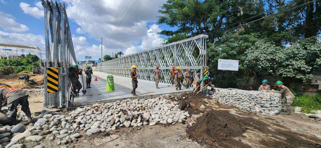 ¿Cuándo será habilitado el puente Bailey de nuevo? Villa Nueva Ruta al Pacífico