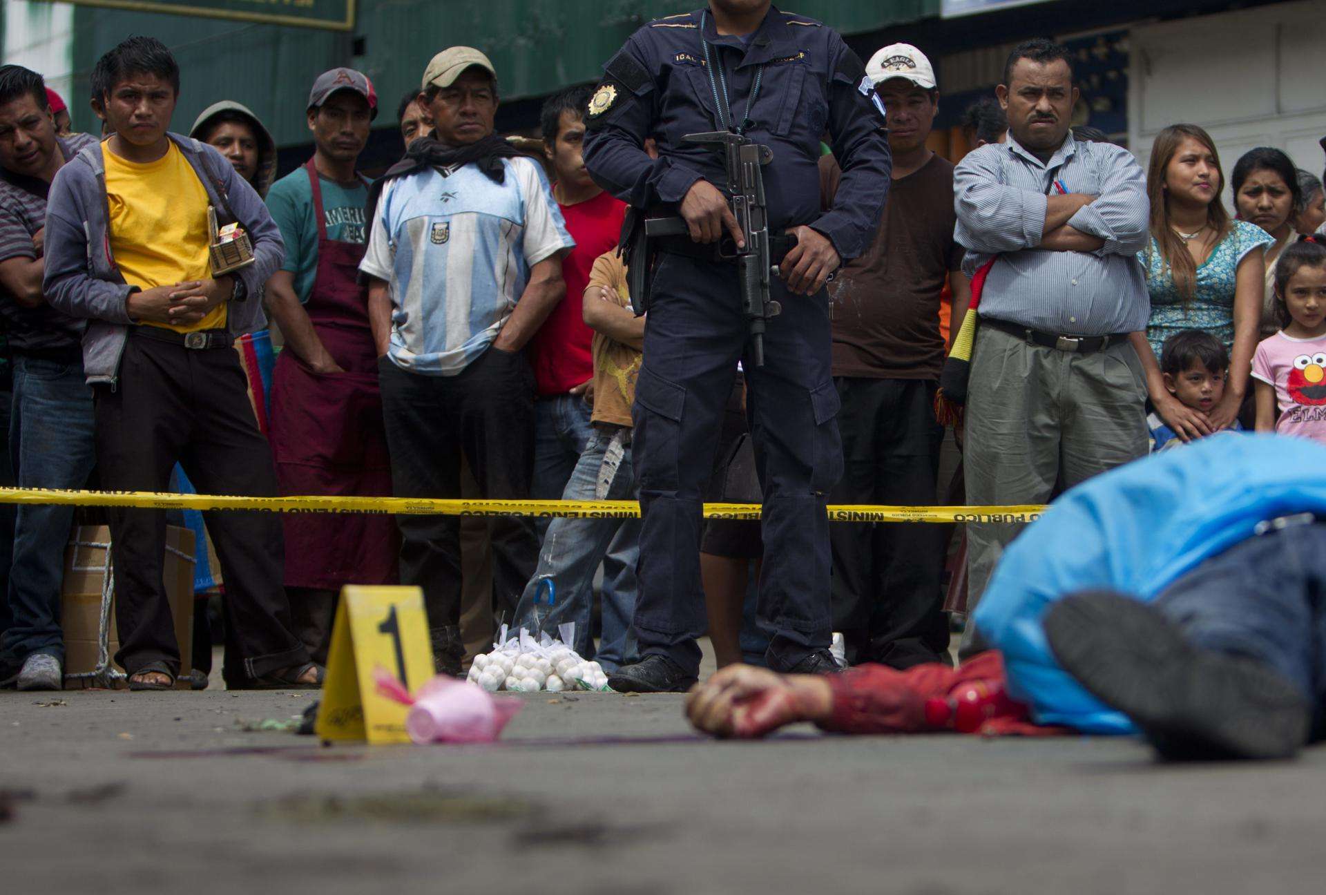 Los homicidios en Guatemala aumentan un 2,6 %, durante los primeros siete meses de 2023