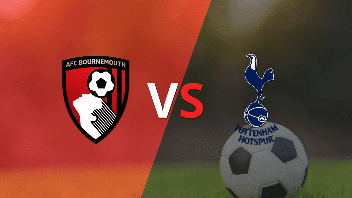 Tottenham le está ganando a Bournemouth en el estadio Vitality Stadium