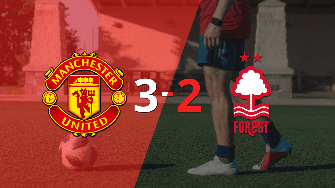 Emocionante partido termina con victoria de Manchester United 3-2 ante Nottingham Forest