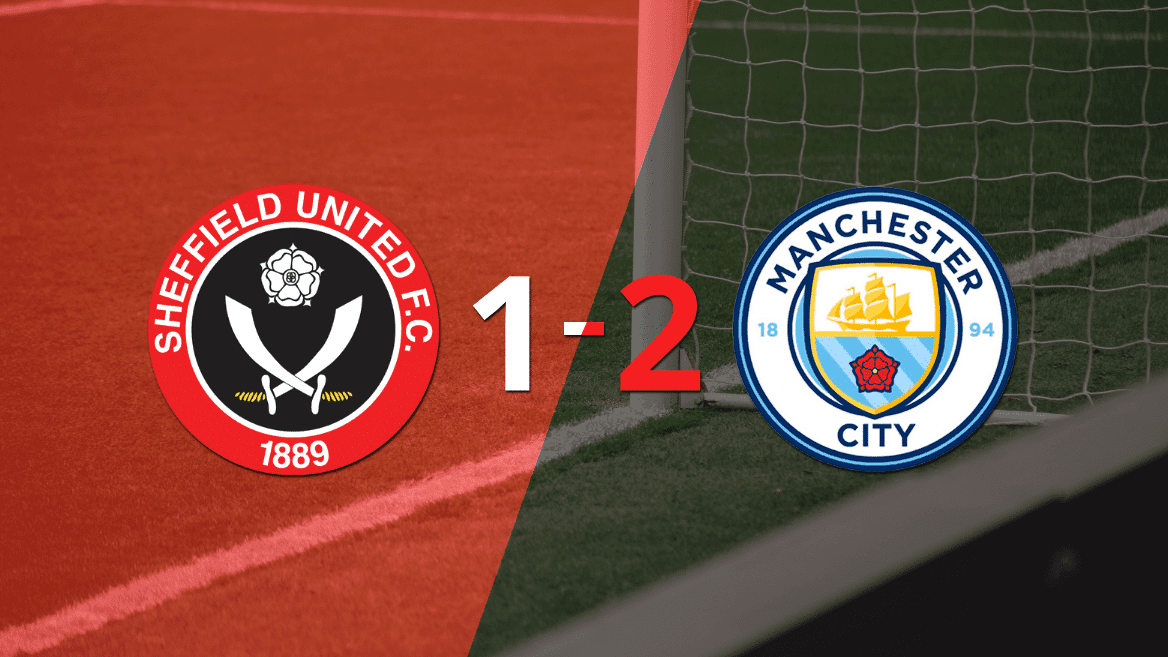 Manchester City sacó el triunfo en casa de Sheffield United