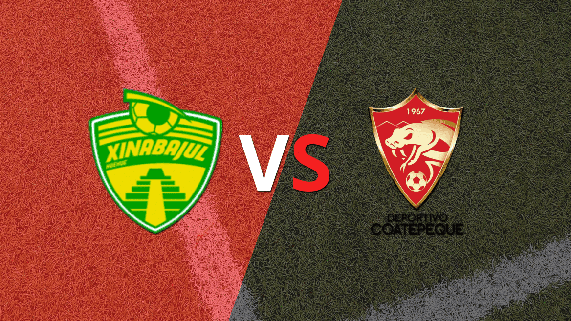 Apasionante empate 2 a 2 entre Xinabajul y Dep. Coatepeque