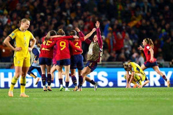 España y Suecia fue el partido más visto en estadios de Nueva Zelanda