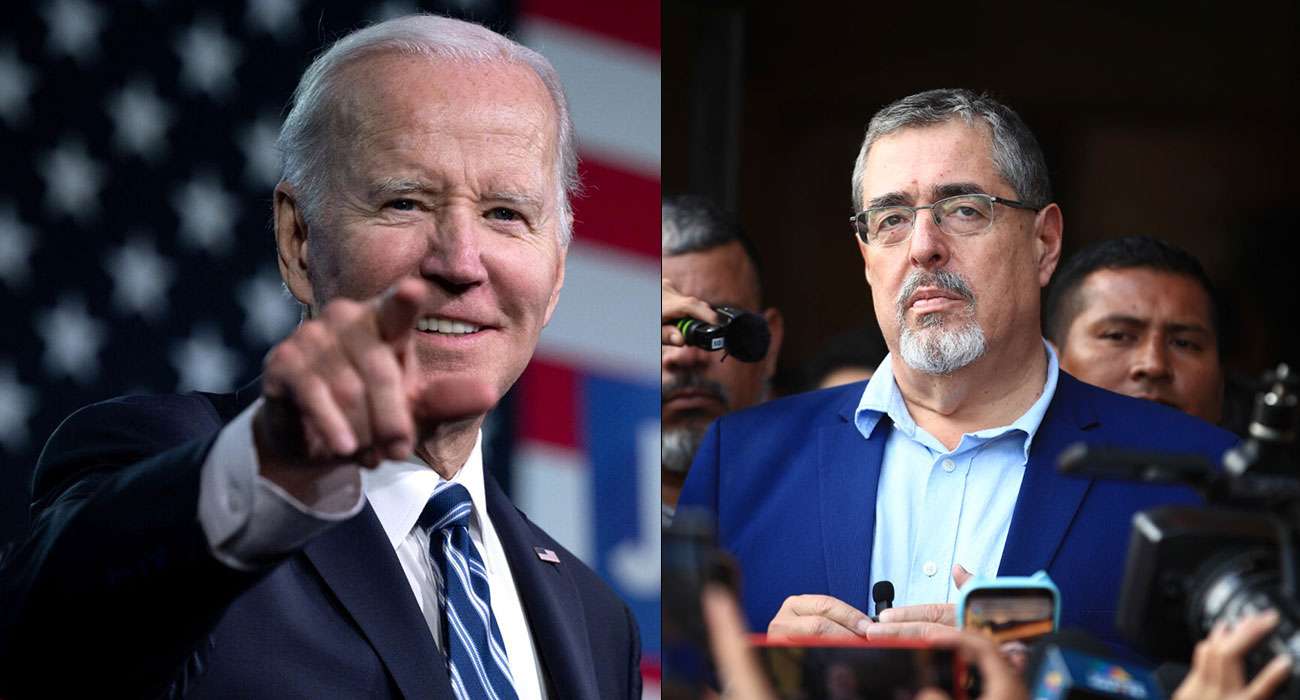 Biden a Bernardo Arévalo: "Espero trabajar juntos"