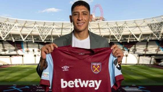 Edson Alvarez al este de Londres