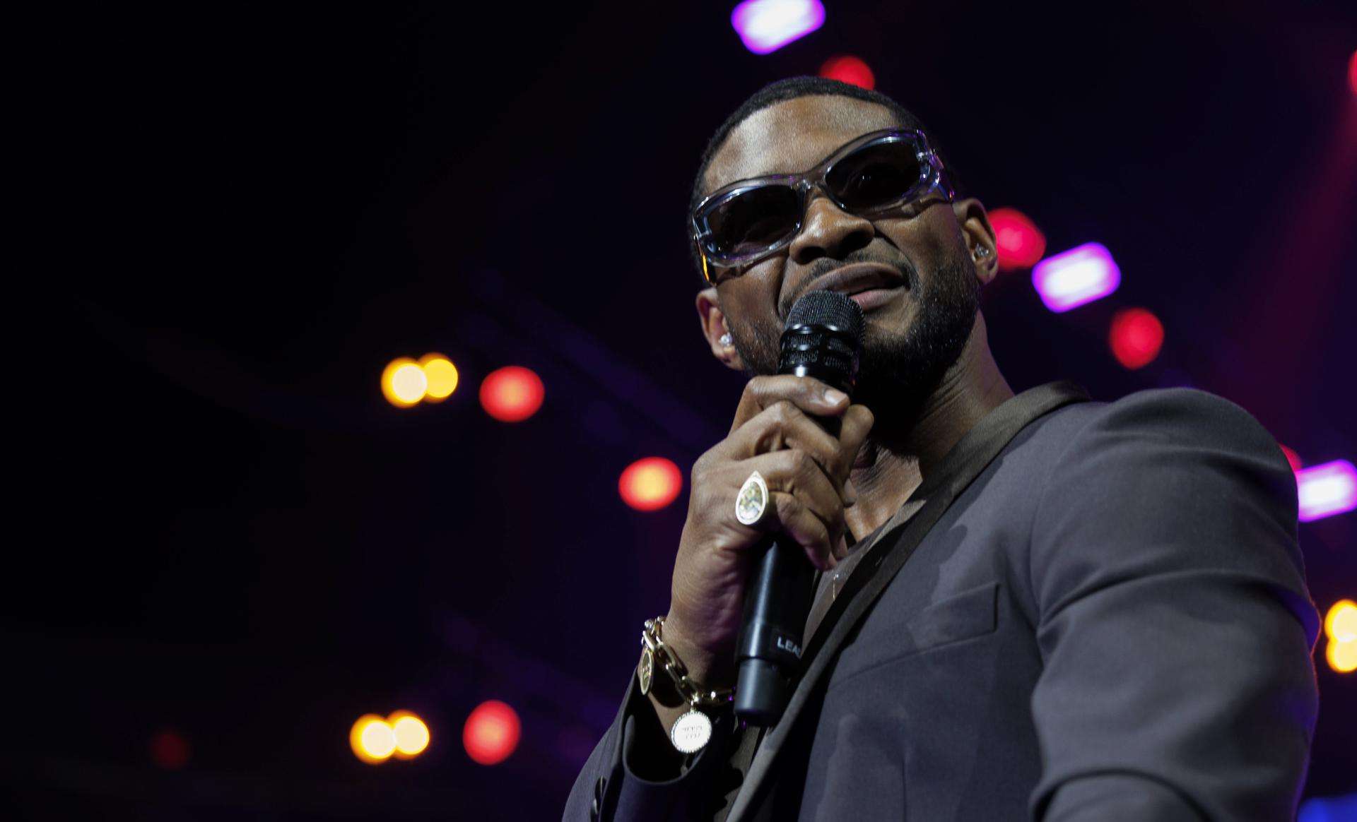 Usher protagonizará el espectáculo del Súper Bowl de 2024 en Las Vegas