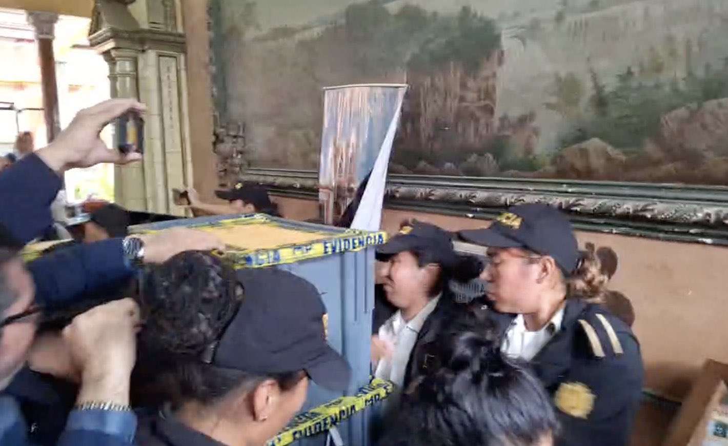 Cajas electorales Ministerio Público