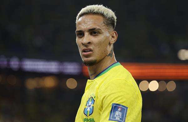 El futbolista Antony, de Brasil, en una fotografía de archivo. EFE/José Méndez