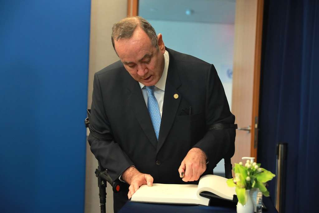 Alejandro Giammattei se reunió con Secretario General de la ONU