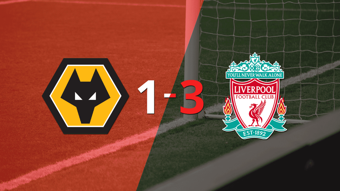 Victoria sin complicaciones de Liverpool en su visita a Wolverhampton