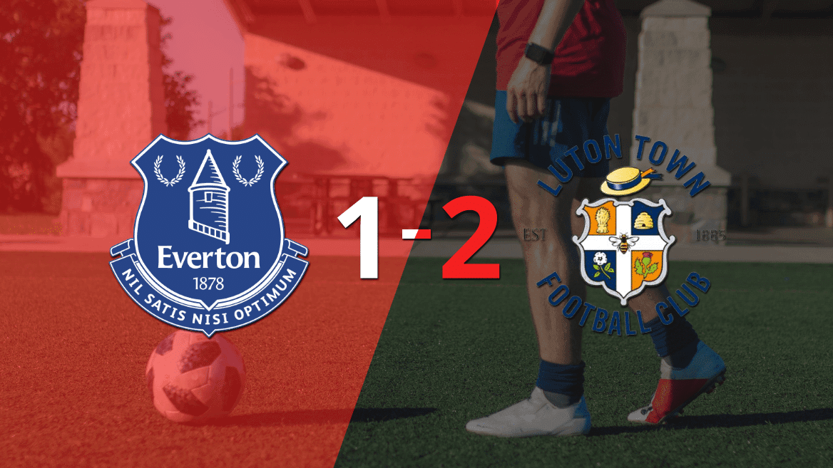 Por una mínima ventaja Luton Town se lleva los tres puntos ante Everton