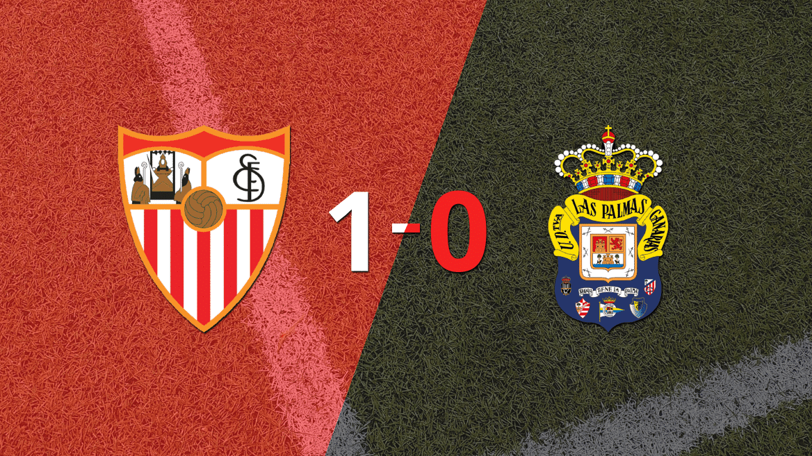 Sevilla le ganó 1-0 como local a UD Las Palmas