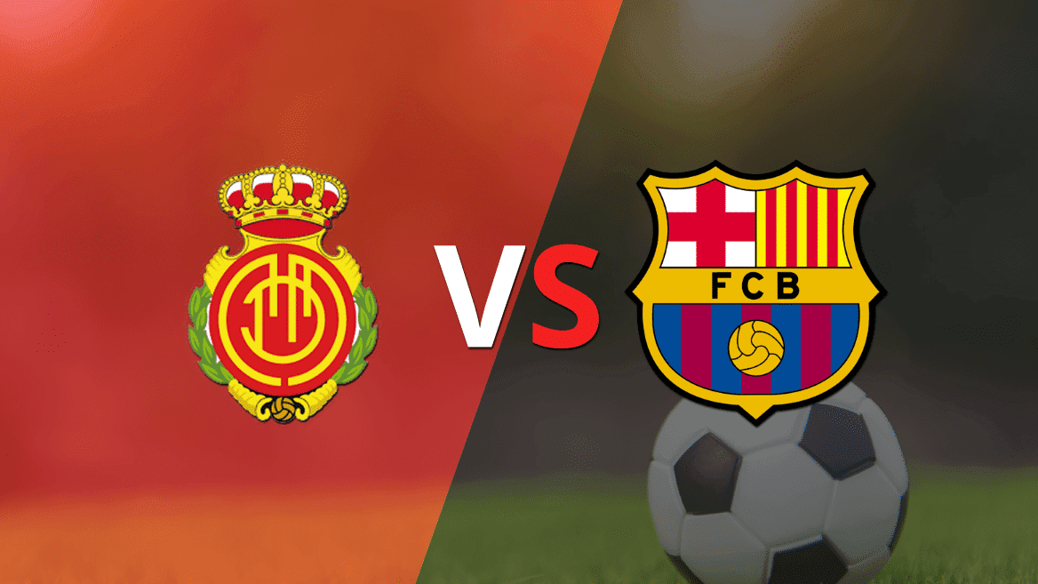 Mallorca  y Barcelona empatan en un partido muy parejo