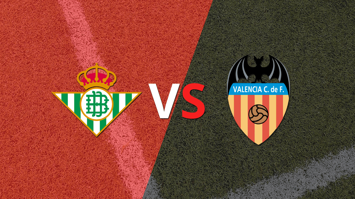 Con dos anotaciones, Betis vence a Valencia