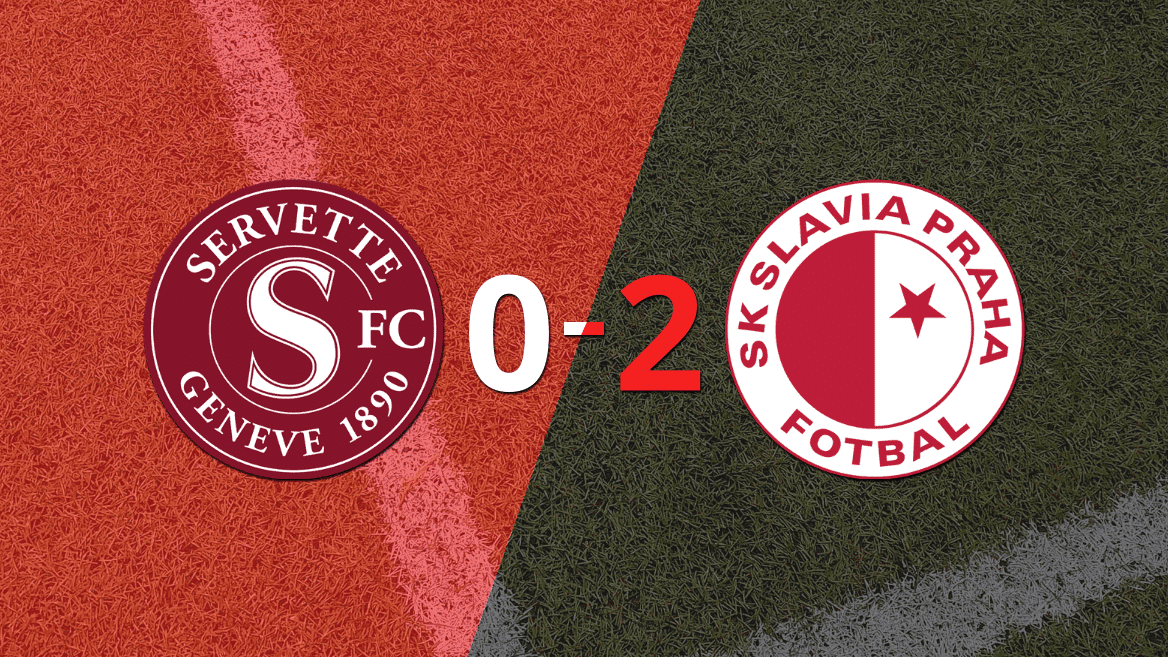 Slavia Praga le ganó como visitante a Servette por 2 a 0