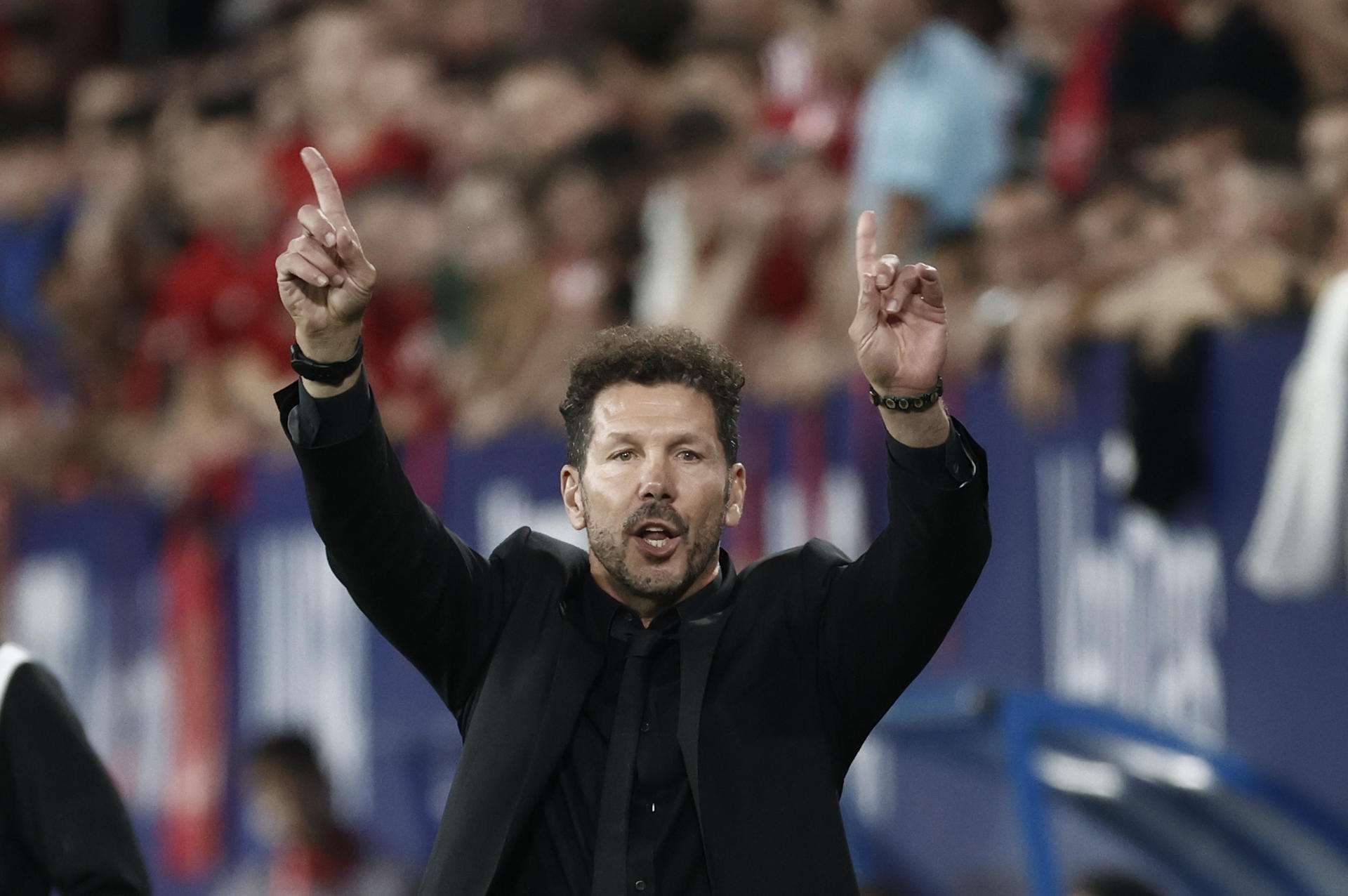 Simeone: En la imagen de televisión hay un golpe