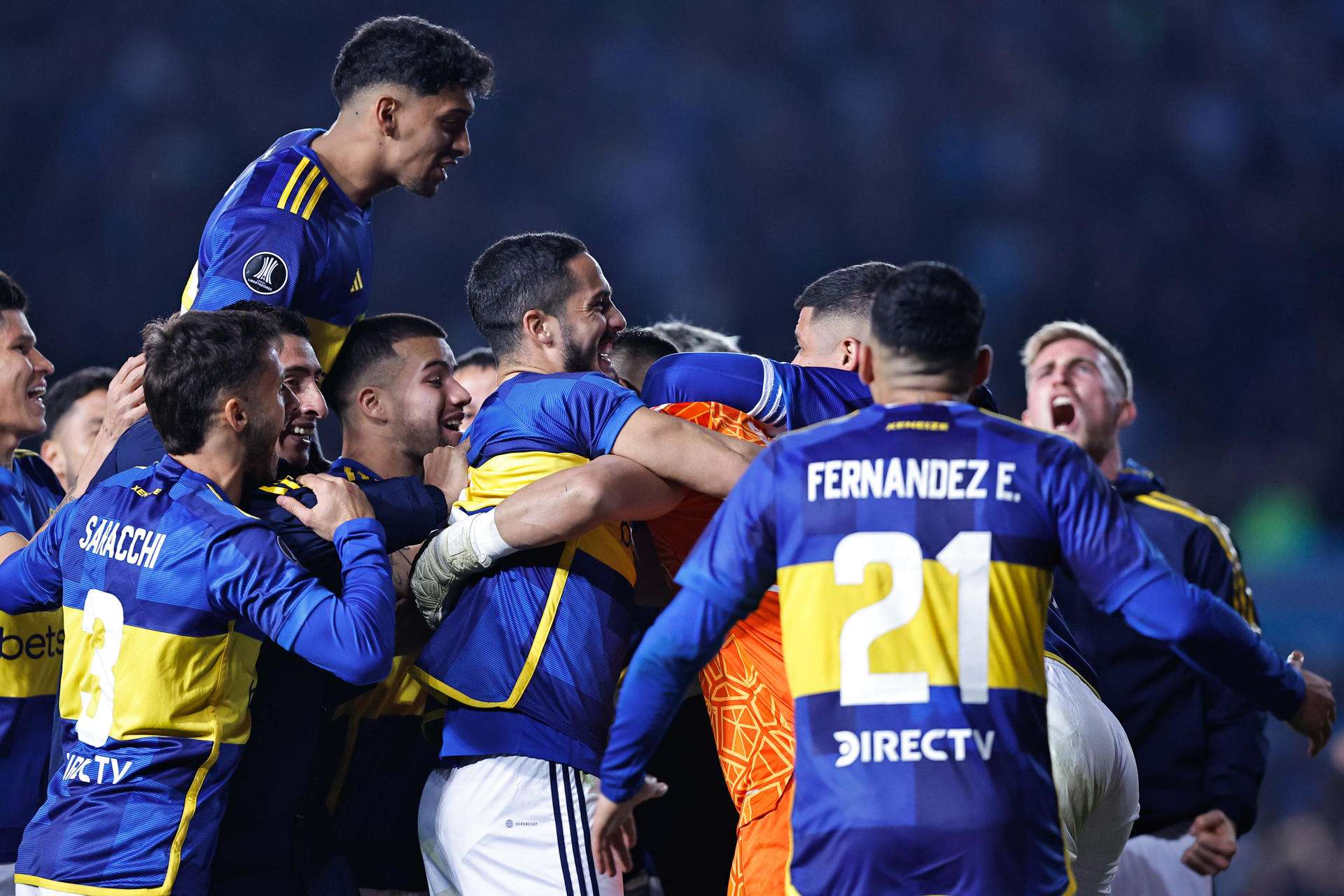 La bombonera recibe: Boca palmeiras