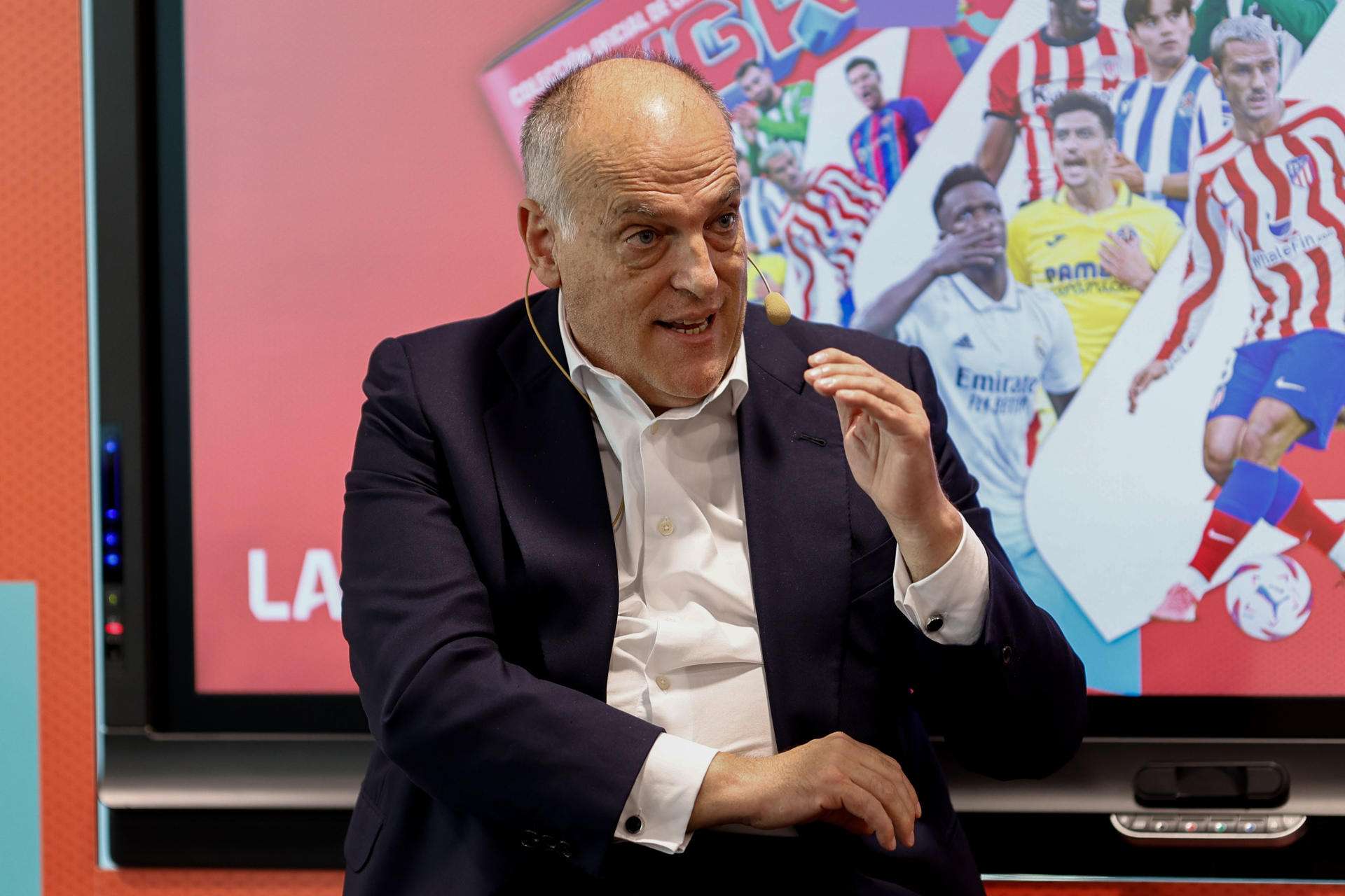 Tebas: "Hoy pegamos con ilusión el cromo de Lamine Yamal"