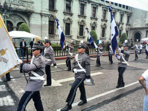 bandas en desfile