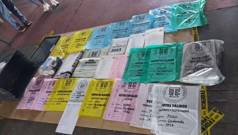 Junta Electoral Departamental Cajas electorales MP