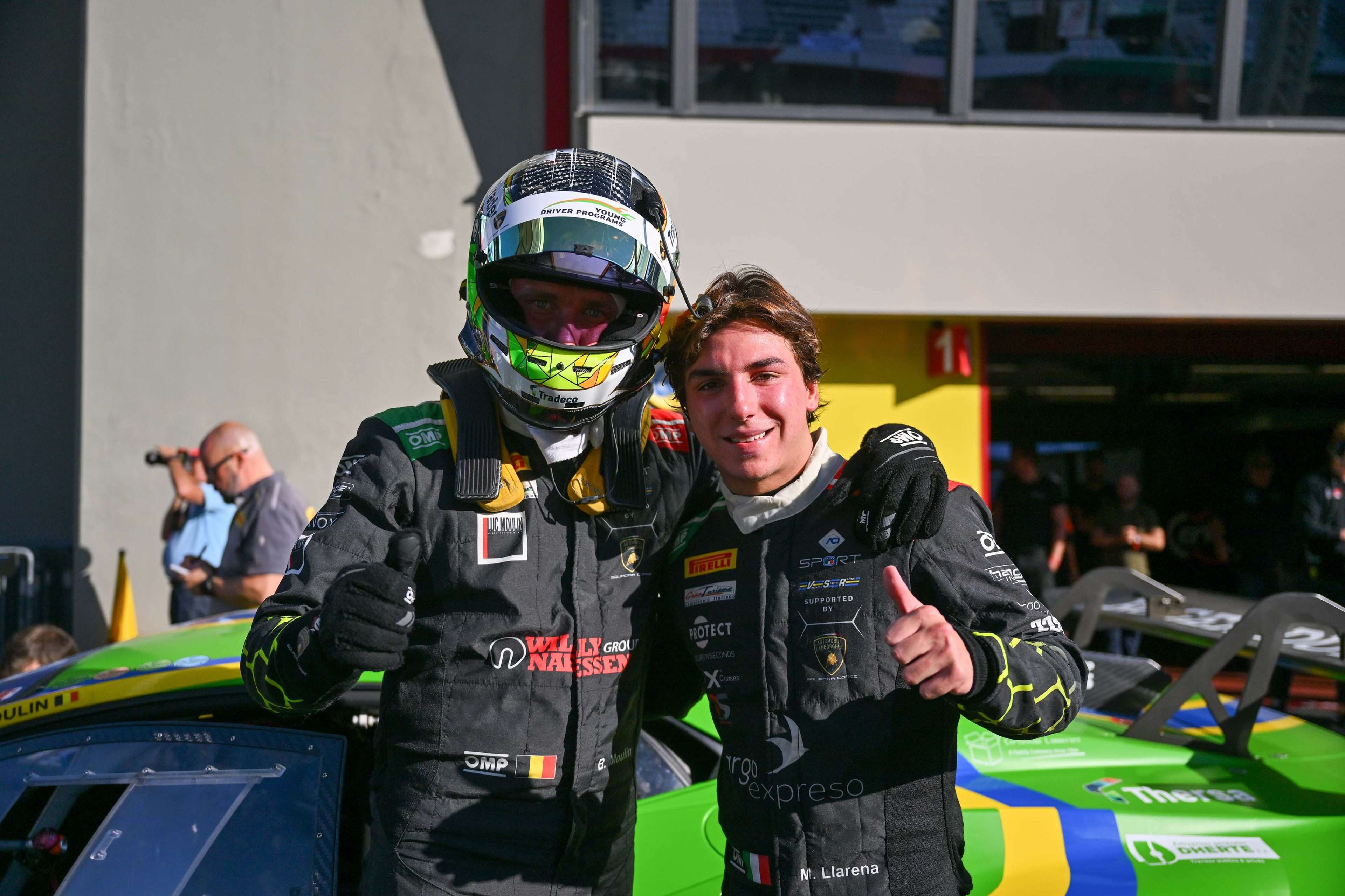 Mateo Llarena sube al podio en La Toscana, Italia