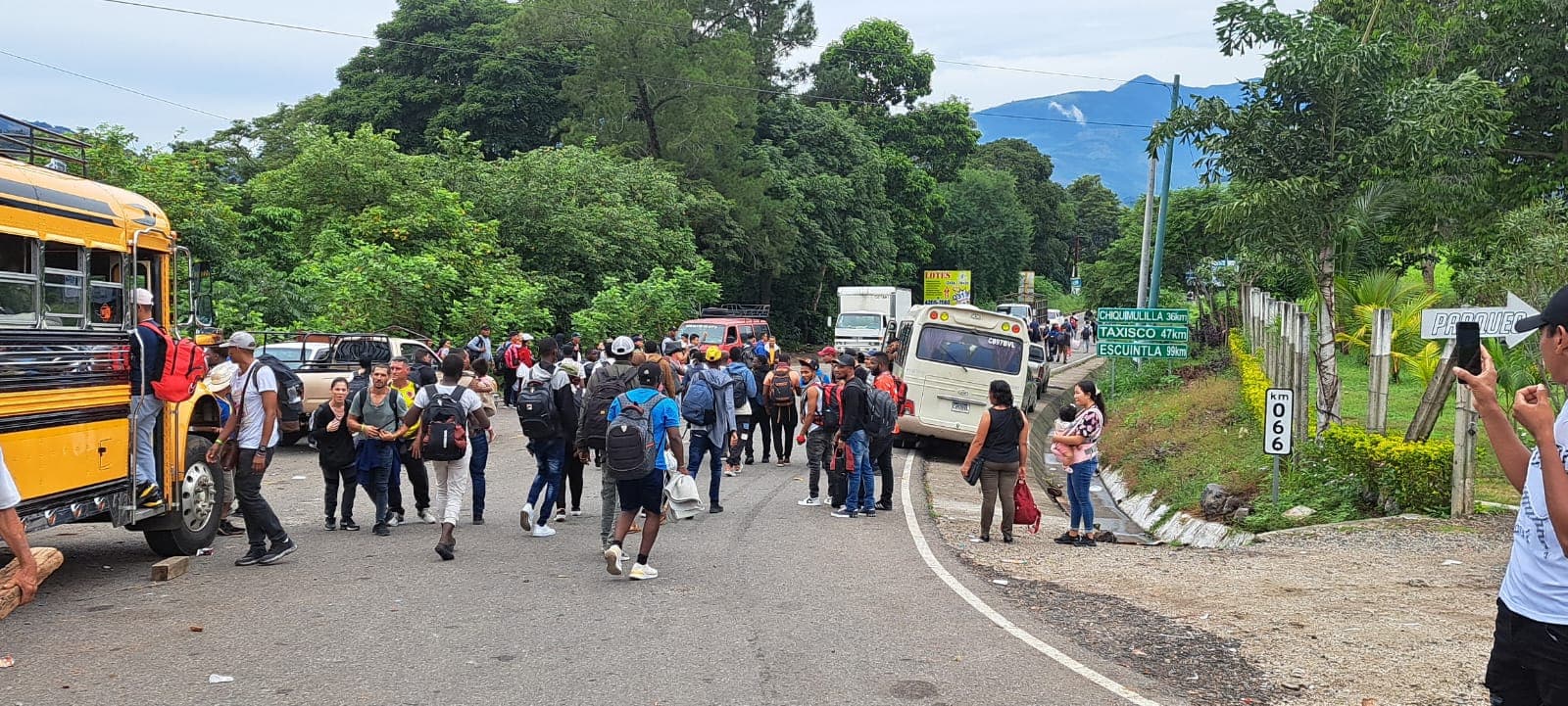 Migrantes fueron localizadas transitando en territorio guatemalteco