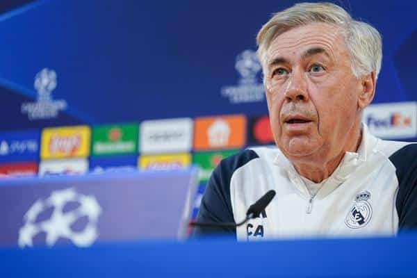 Carlo Ancelotti, técnico italiano del Real Madrid,