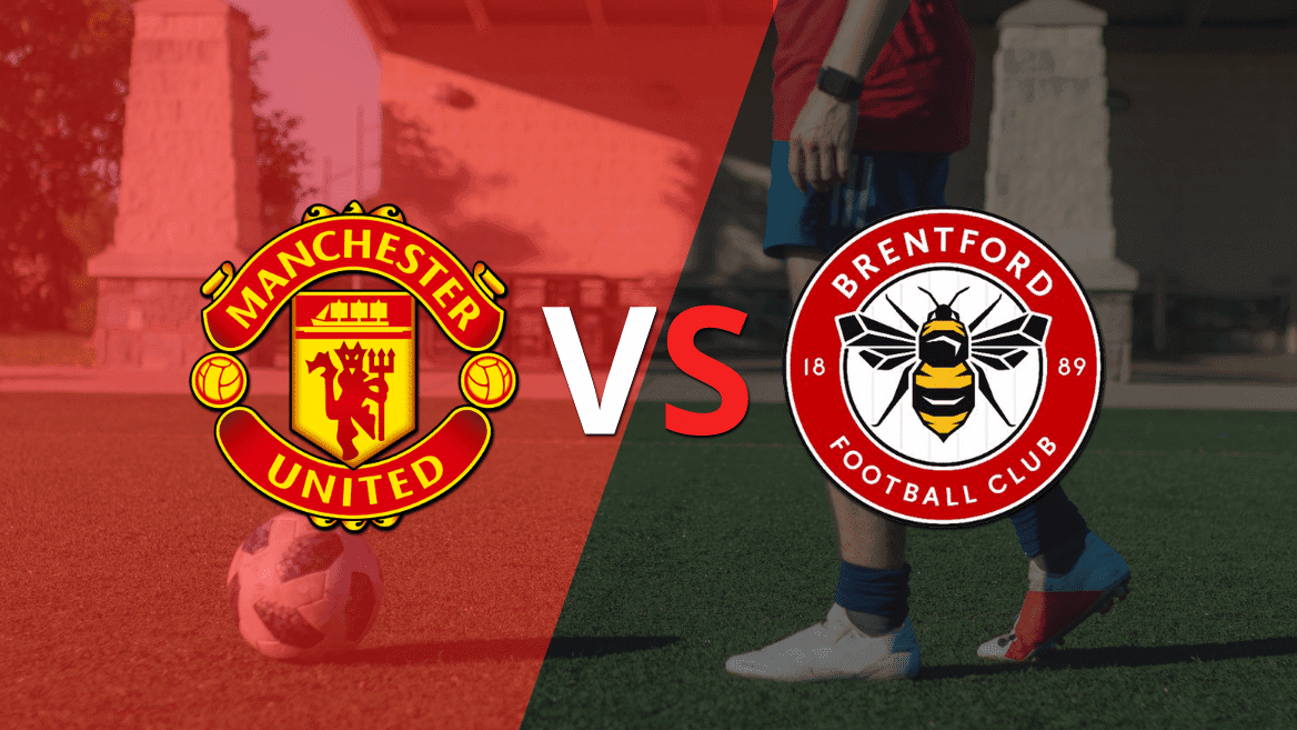 Manchester United igualó el juego ante Brentford