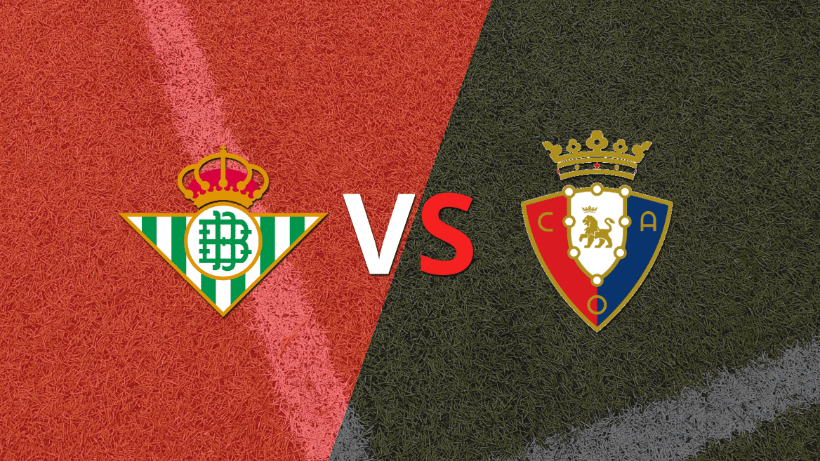 Betis se enfrenta ante la visita Osasuna por la fecha 11