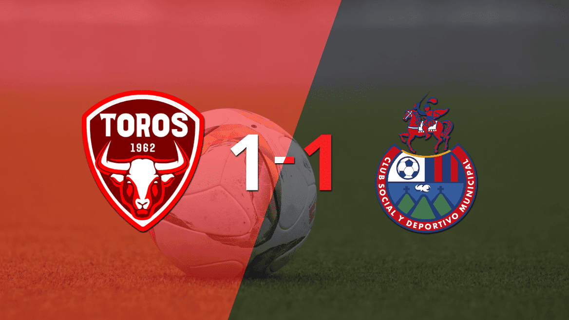 Reparto de puntos en el empate a uno entre Malacateco y Municipal