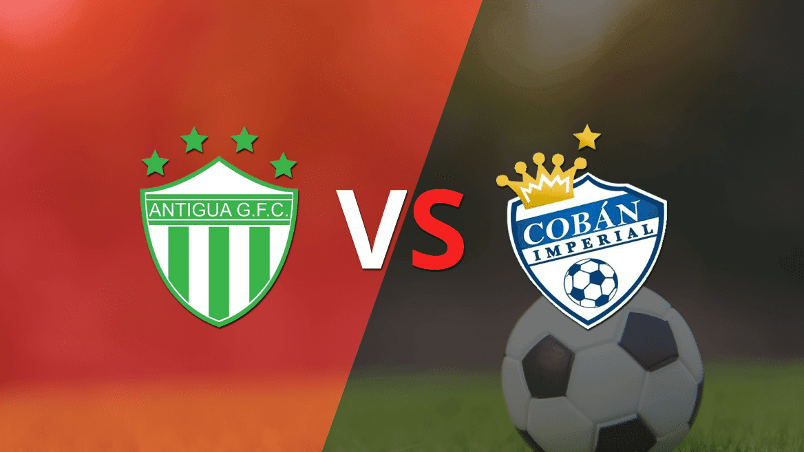 Empate en el encuentro entre Cobán Imperial y Antigua GFC