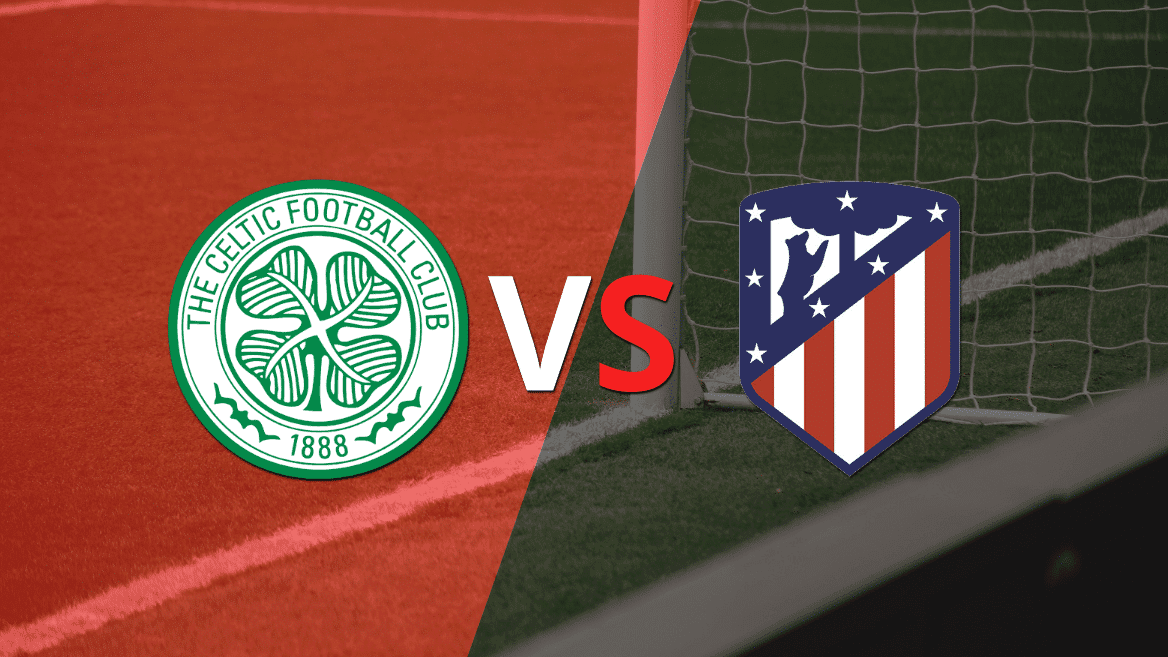 Atlético de Madrid y Celtic empatan en 2 en el estadio Celtic Park