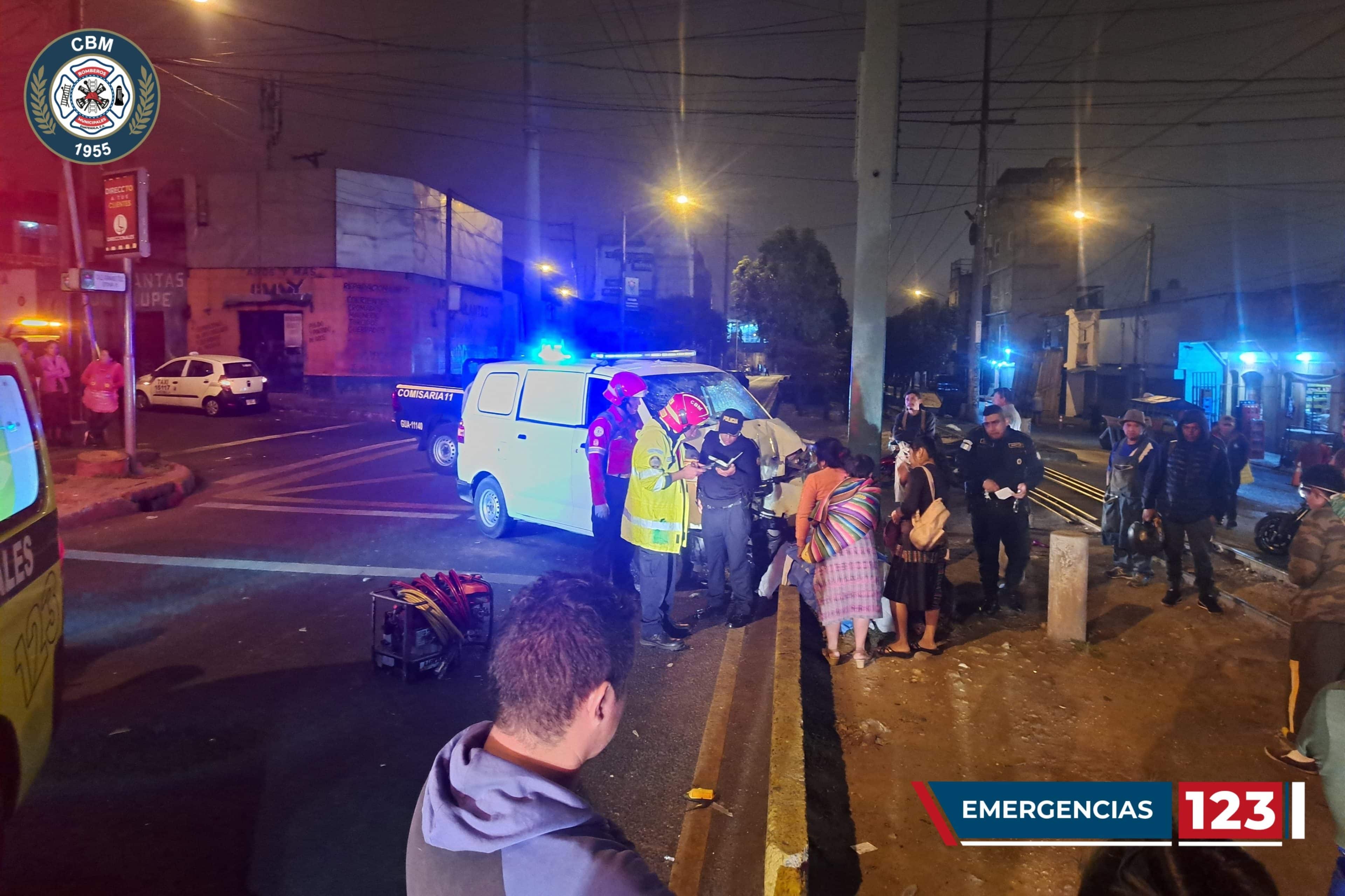 Ciclista fallece en accidente de tránsito, dos niñas en estado de salud delicado