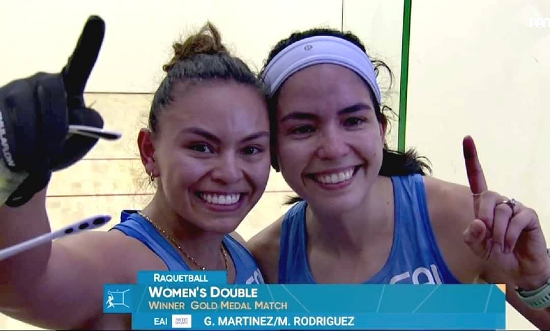 Raquetbol le da la primera medalla de oro a Guatemala en Juegos Panamericanos 2023