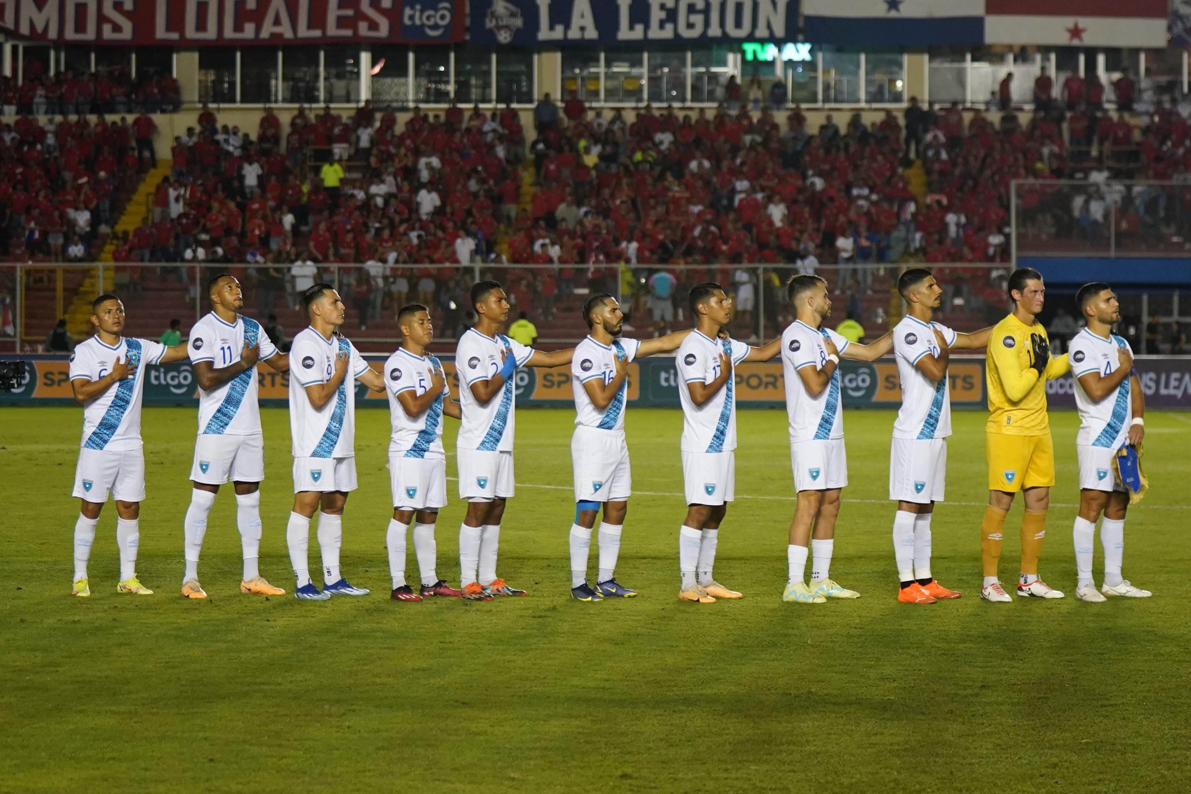 Selección Guatemala en Panamá en juego de la Concacaf Liga Naciones