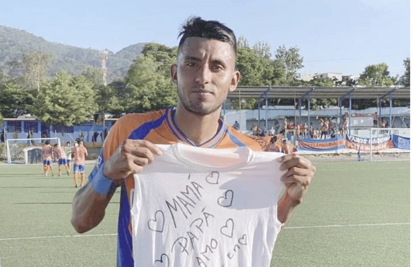 El delantero nacional Axel Montenegro actual goleador de la Segunda División con Palencia FC. Es el nuevo jugador del Deportivo Malacateco de la Liga Nacional.