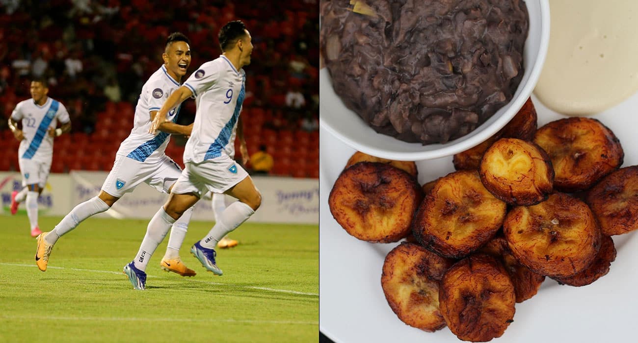 Rubio Rubín otro fanático a los plátano fritos con frijoles