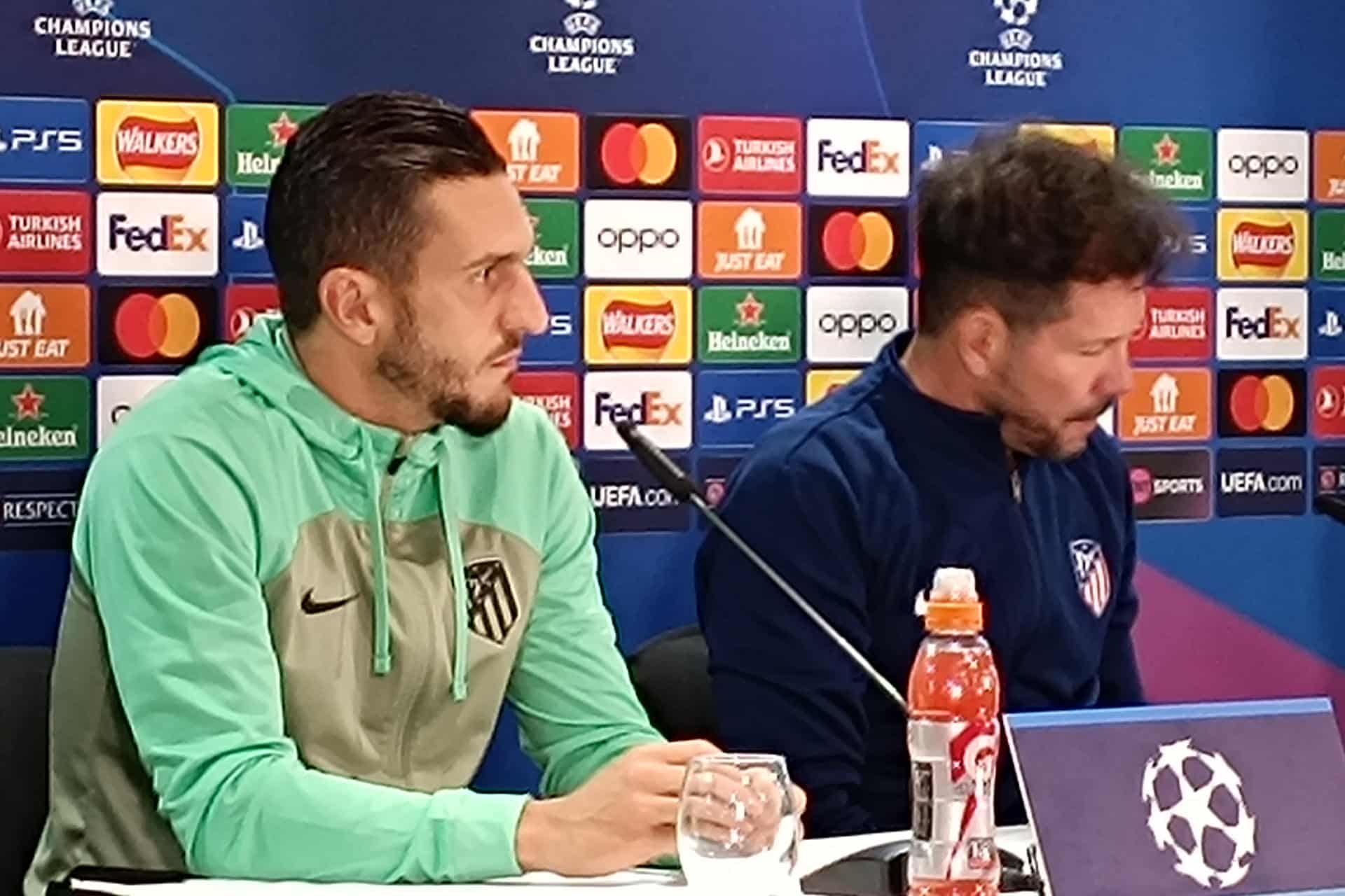 Simeone y el ambiente: "Siempre me gustó el fútbol divertido, con mucha gente riéndose"