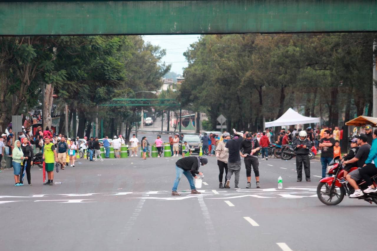 bloqueos en la bethania, 10 de octubre