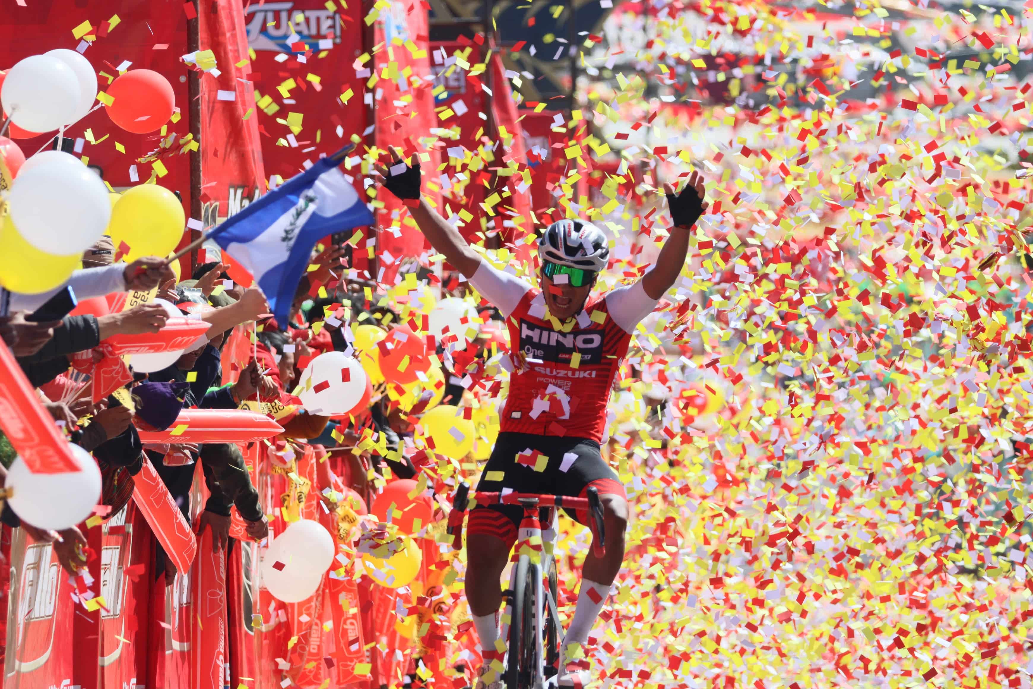 Mardoqueo Vásquez gana la etapa 6 de la Vuelta a Guatemala en Totonicapán