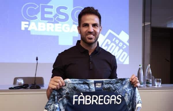 El español Cesc Fábregas será el nuevo entrenador del Como EFE/EPA/MATTEO BAZZI/Archivo
