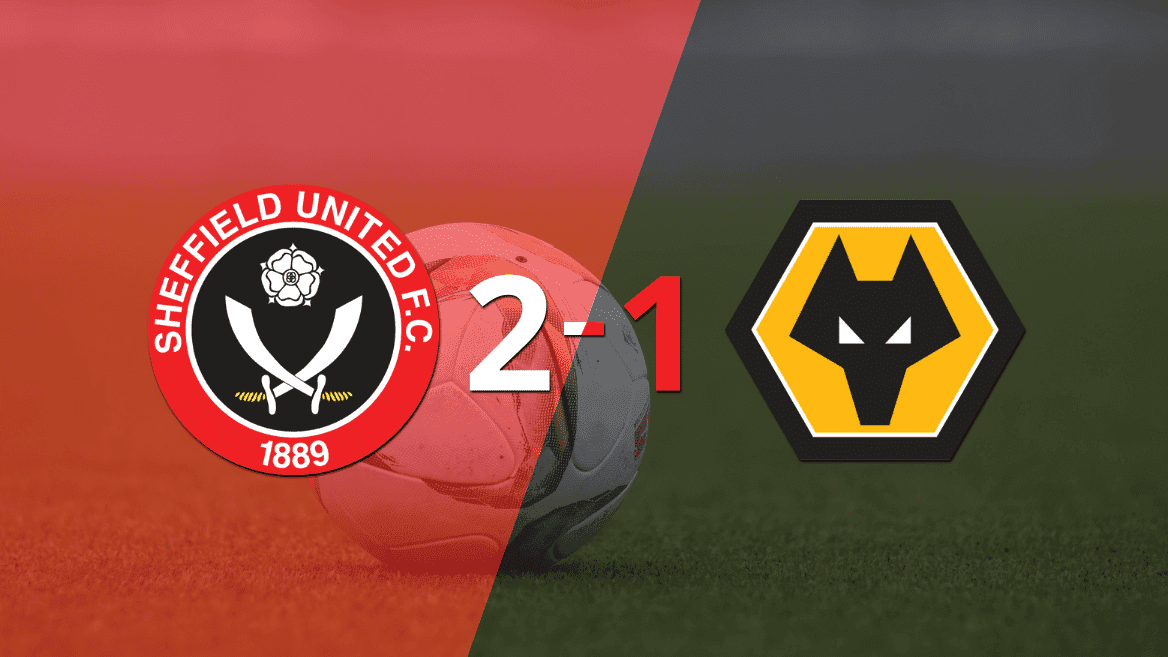 Wolverhampton no pudo en su visita a Sheffield United y perdió 2 a 1