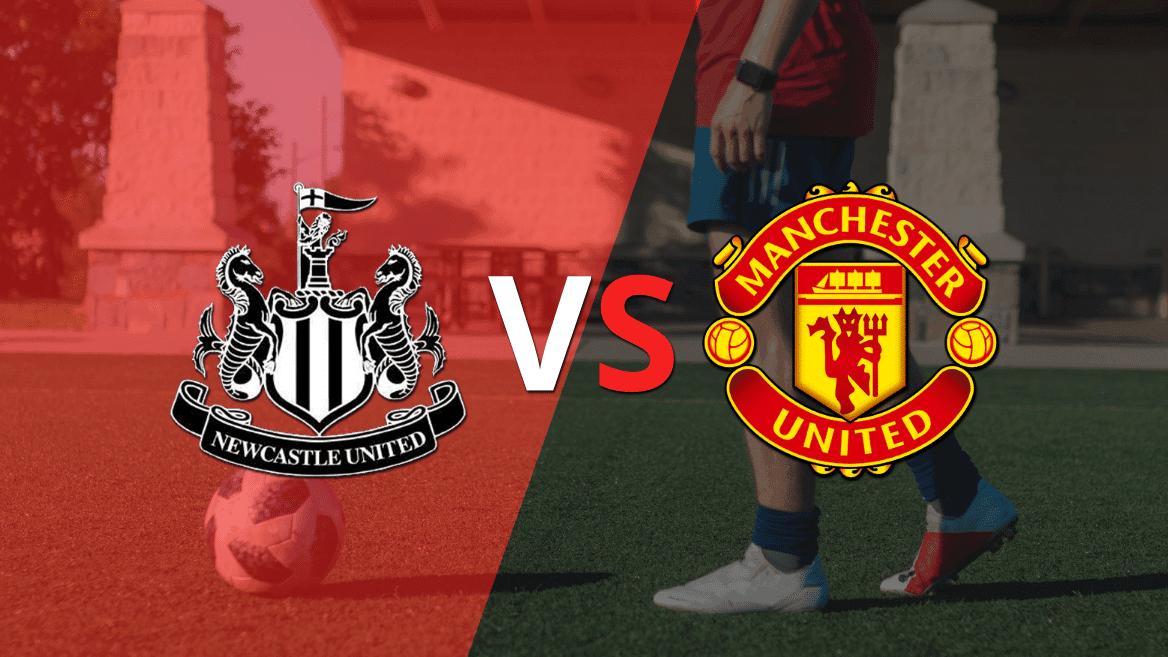 Newcastle United avanza 1 a 0 ante Manchester United en el estadio St. James Park