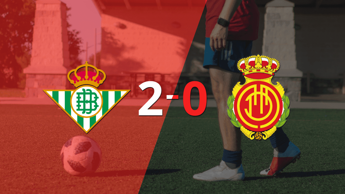 Sólido triunfo de Betis por 2-0 frente a Mallorca