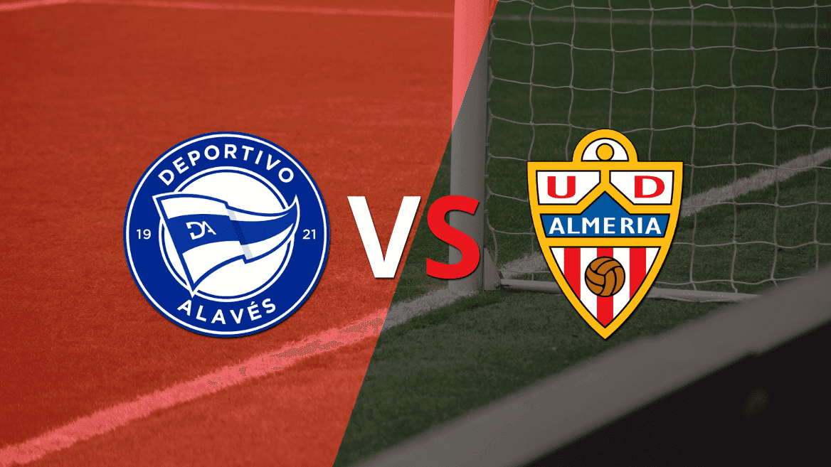 Almería espera frenar su racha negativa y vencer a Alavés