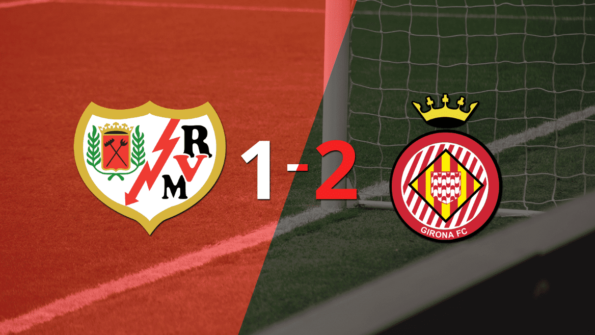 Girona ganó por 2-1 en su visita a Rayo Vallecano