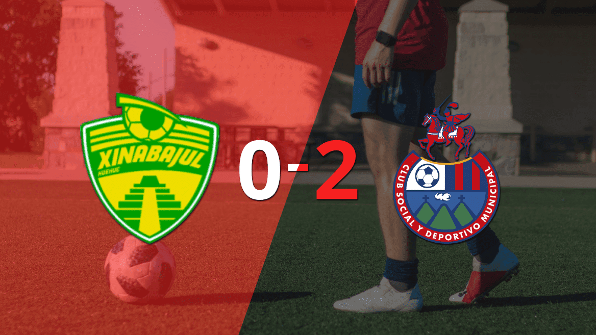 Municipal fue superior y venció por dos goles a Xinabajul en el estadio Los Cuchumatanes