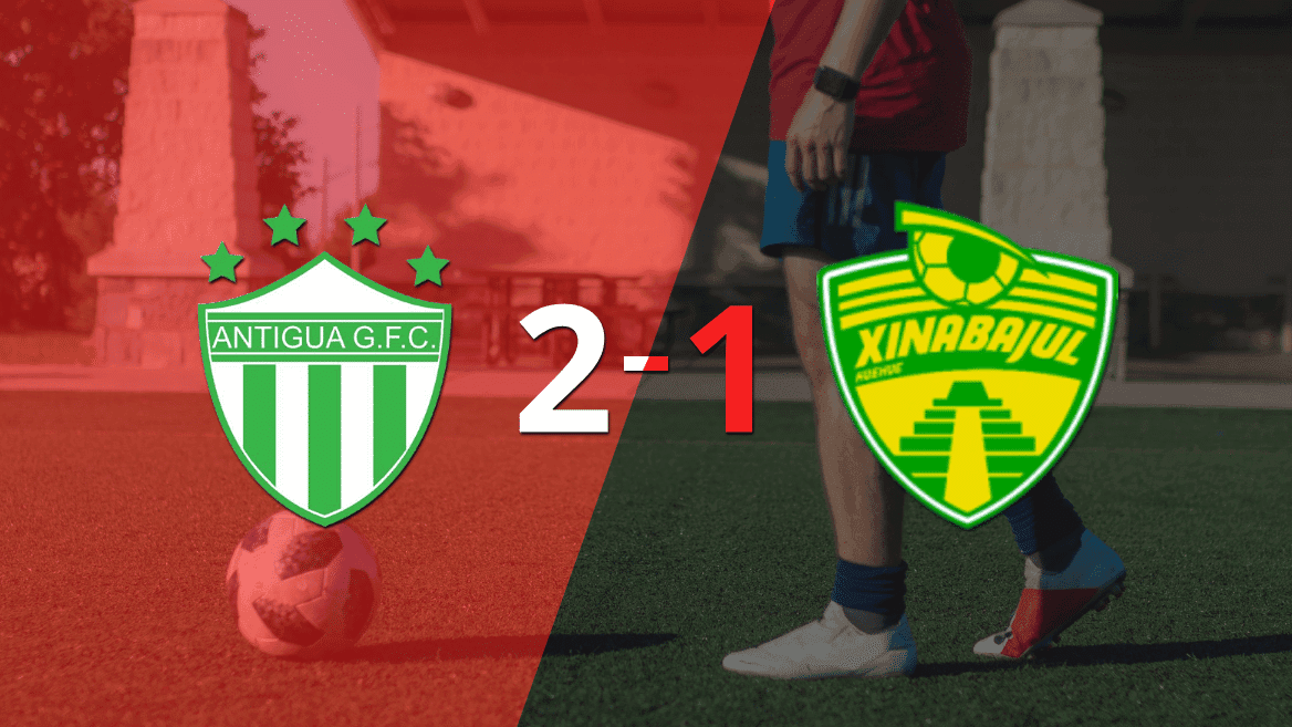 Antigua GFC le ganó a Xinabajul en su casa por 2-1